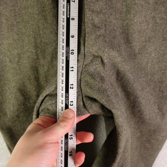 WW2 Pants Mens 30 X 29 Olive Green Wool Heavyweight Slash Pockets 1940 96 - Picture 7 of 12